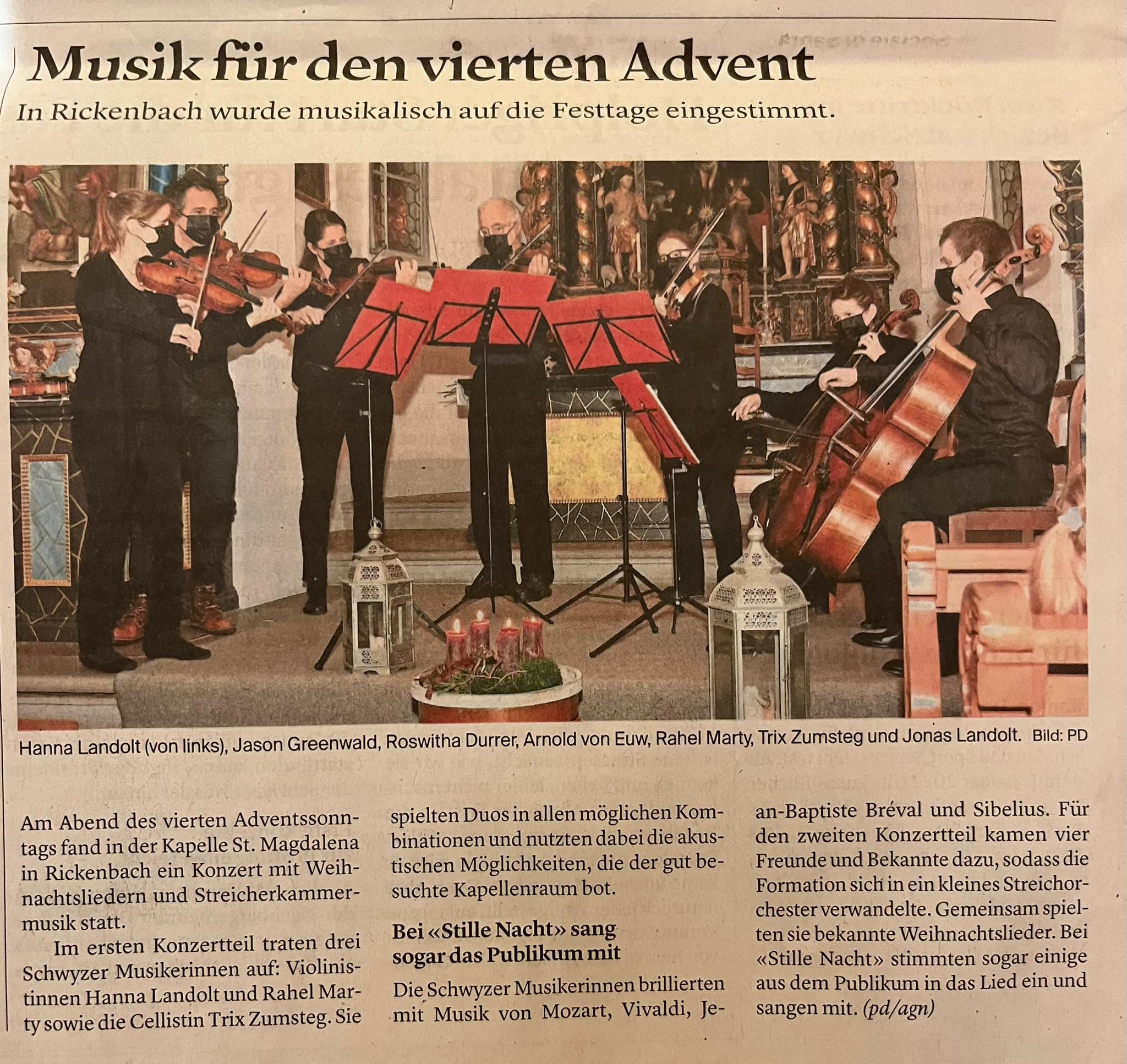 Bote der Urschweiz 19.12.2021