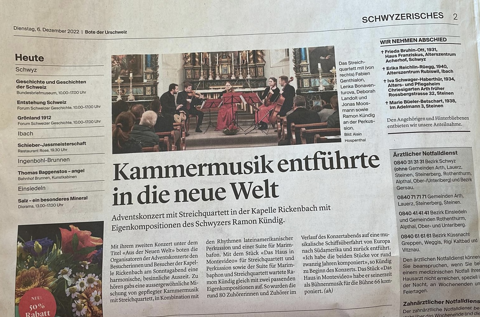 Bote der Urschweiz 06.12.2022